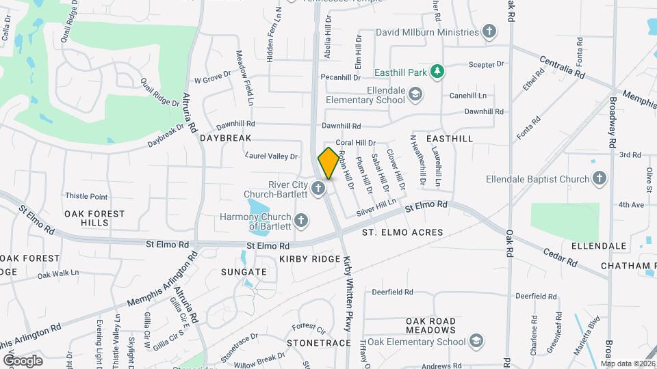 3881 Cherry Hill Ln Mapa y Detalles de la Ubicación