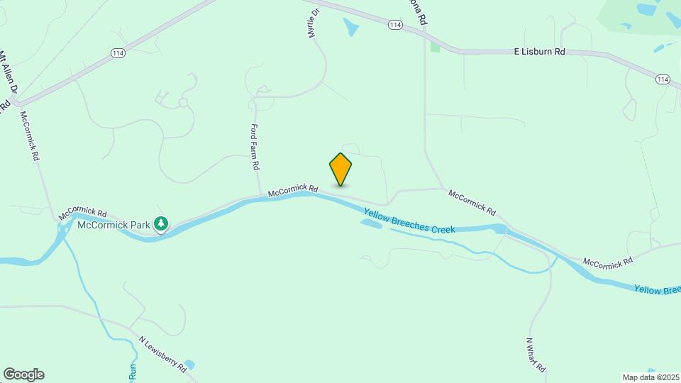 723 McCormick Rd Map and Location Details