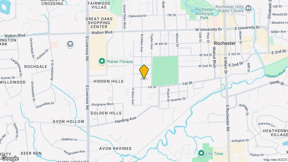 122 N Helen Ave Map and Location Details