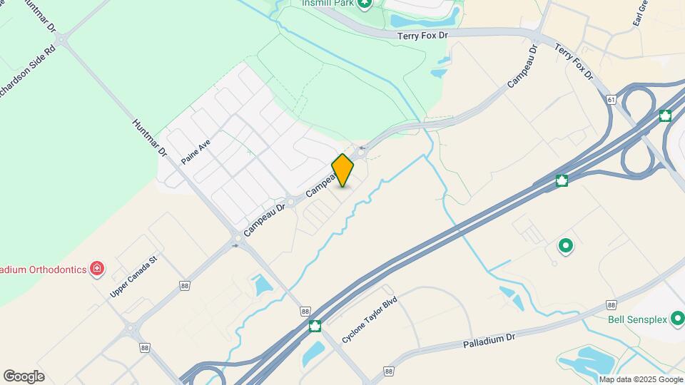 913 Creekway Private Map and Location Details