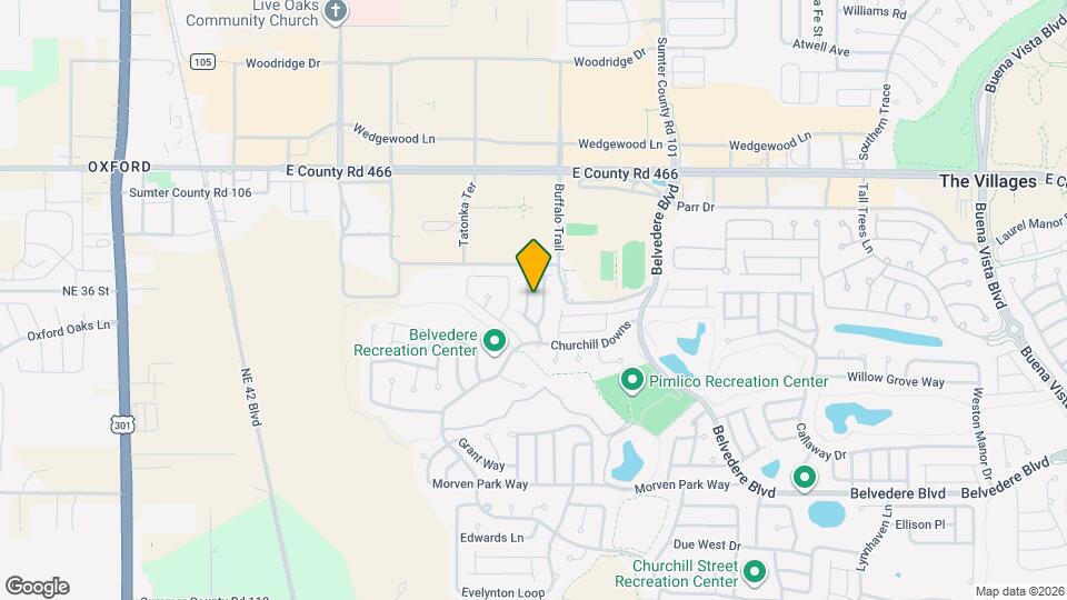 421 Rosecroft Terrace Map and Location Details