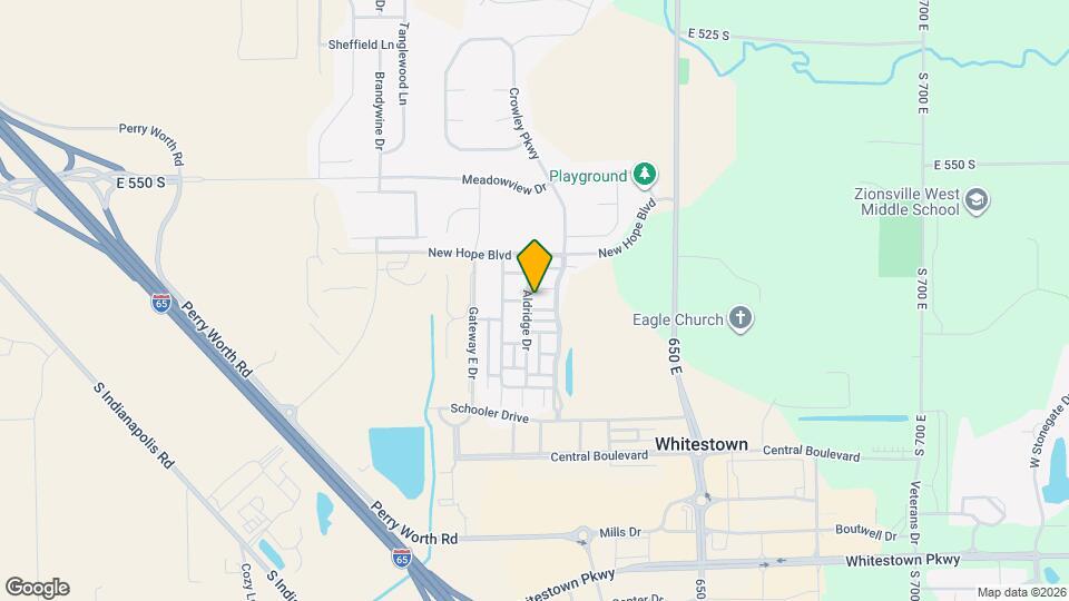 5887 Aldridge Dr Map and Location Details