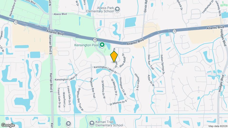 1902 Ashmore Green Dr Mapa y Detalles de la Ubicación