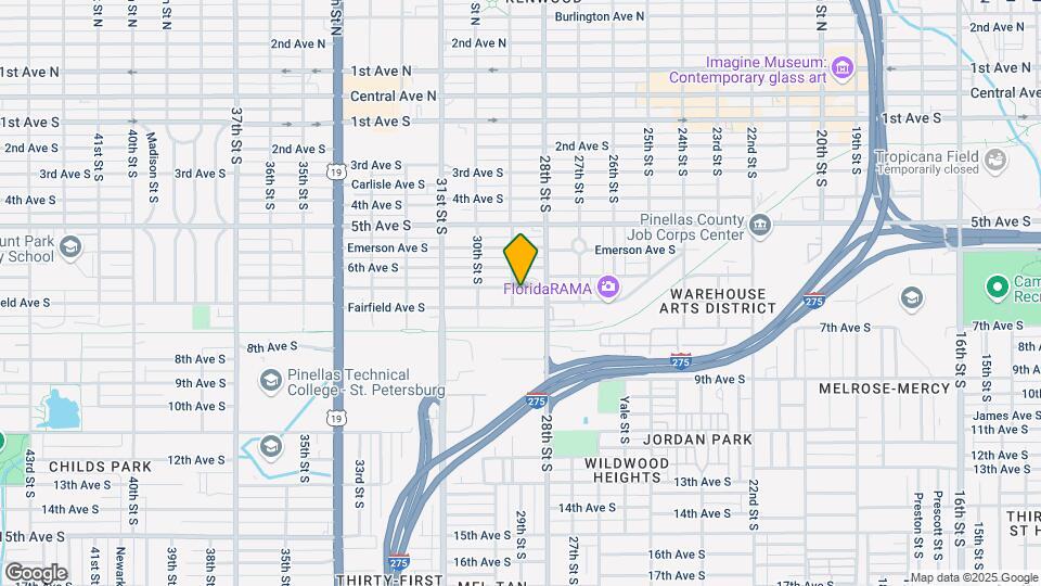 2858 Freemont Terrace S Map and Location Details