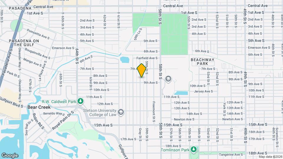 818 Gray St S Map and Location Details