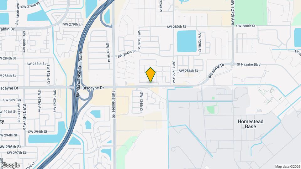 13370 SW 287th Ter Map and Location Details