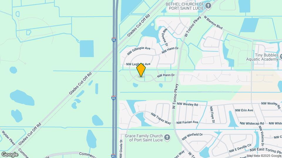 5918 NW Hann Dr Map and Location Details