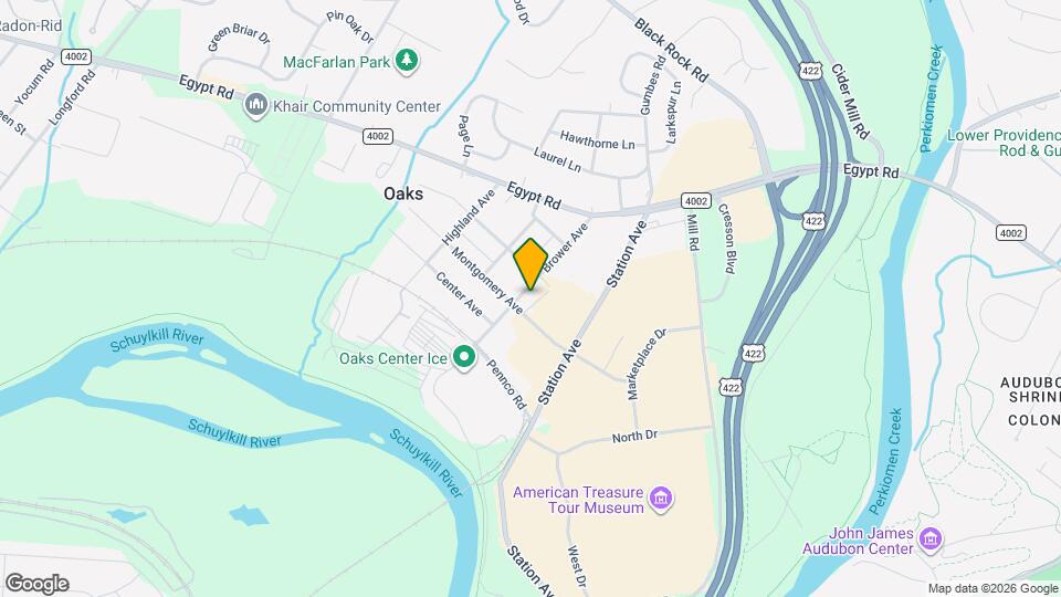 309 Brower Ave Map and Location Details