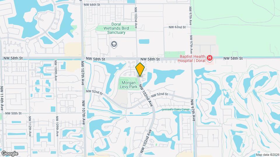 5508 NW 101st Ct Map and Location Details