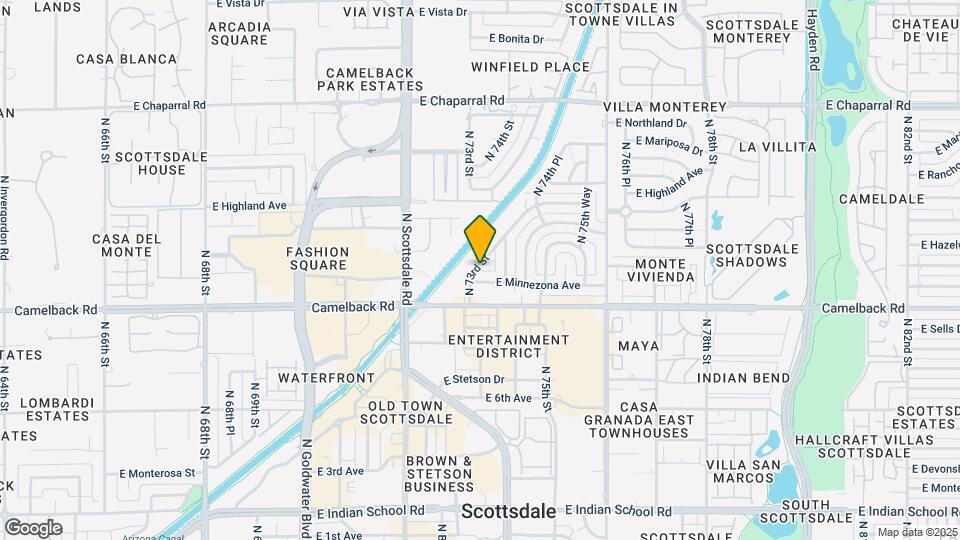 4601 N 73rd St Map and Location Details