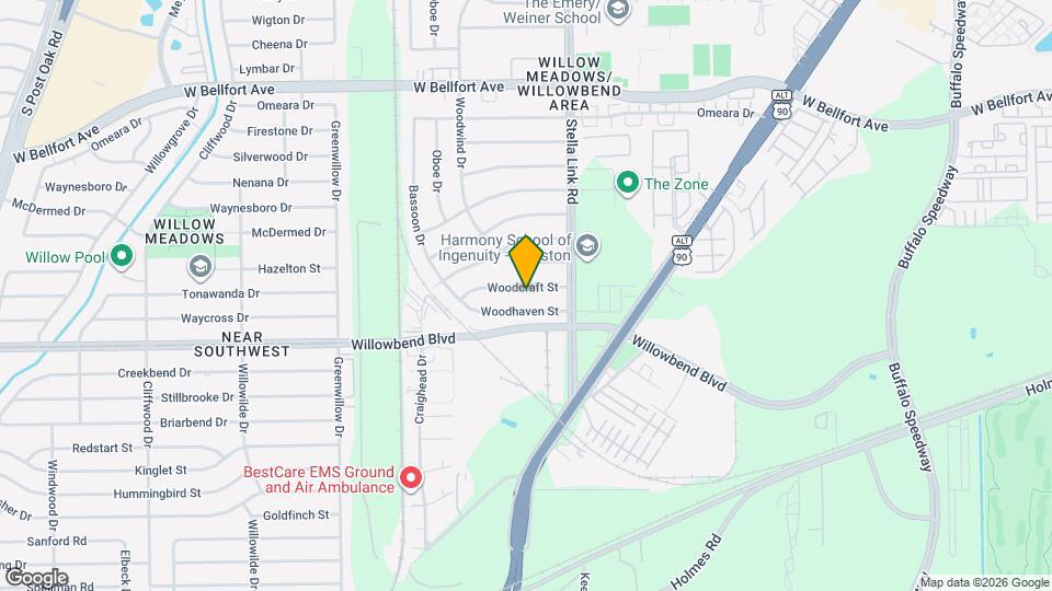 4033 Woodcraft St Map and Location Details