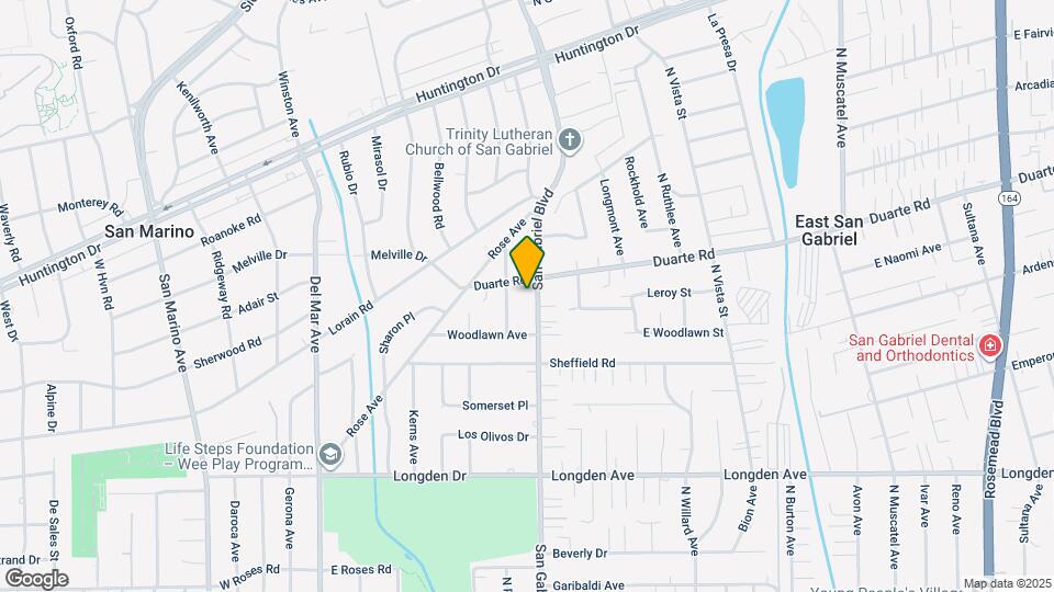 1731 S San Gabriel Blvd Map and Location Details