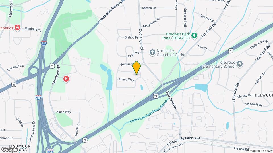 3730 Marlborough Dr Map and Location Details