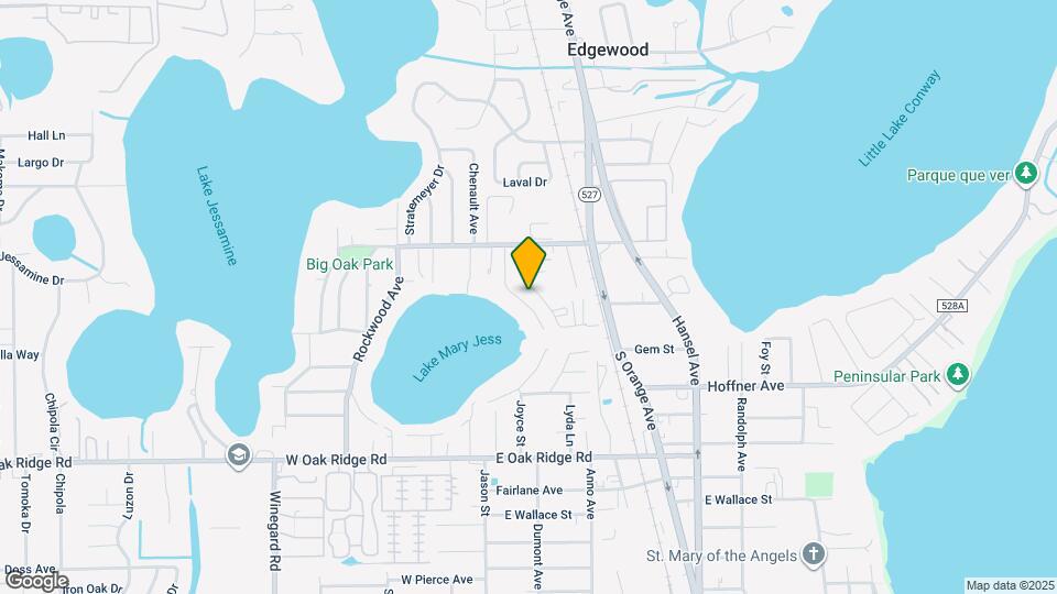 5621 Lake Mary Jess Shores Ct Map and Location Details