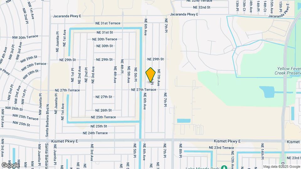 2728 NE 6th Pl Map and Location Details
