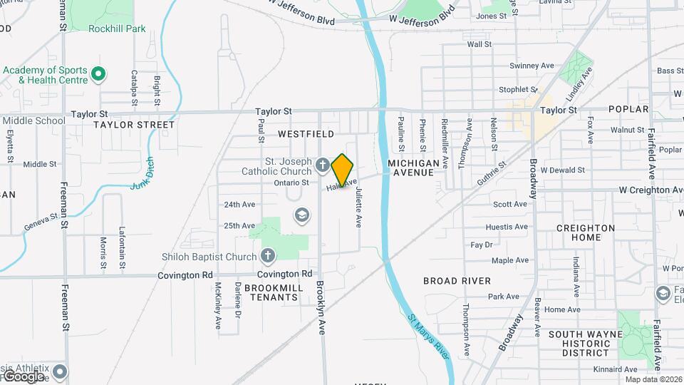 1829 Hale Ave Map and Location Details