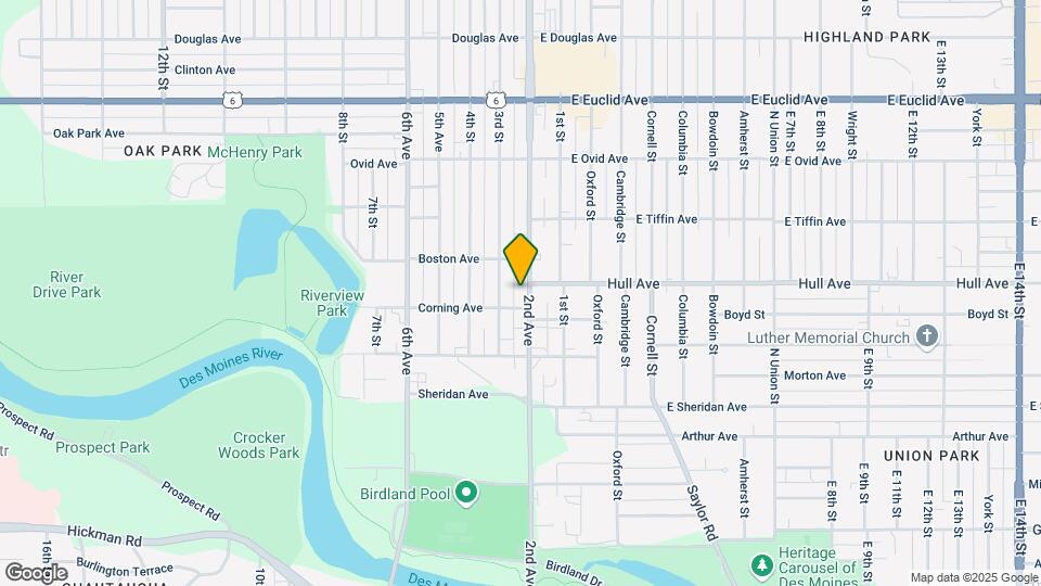 2910 2nd Ave Map and Location Details