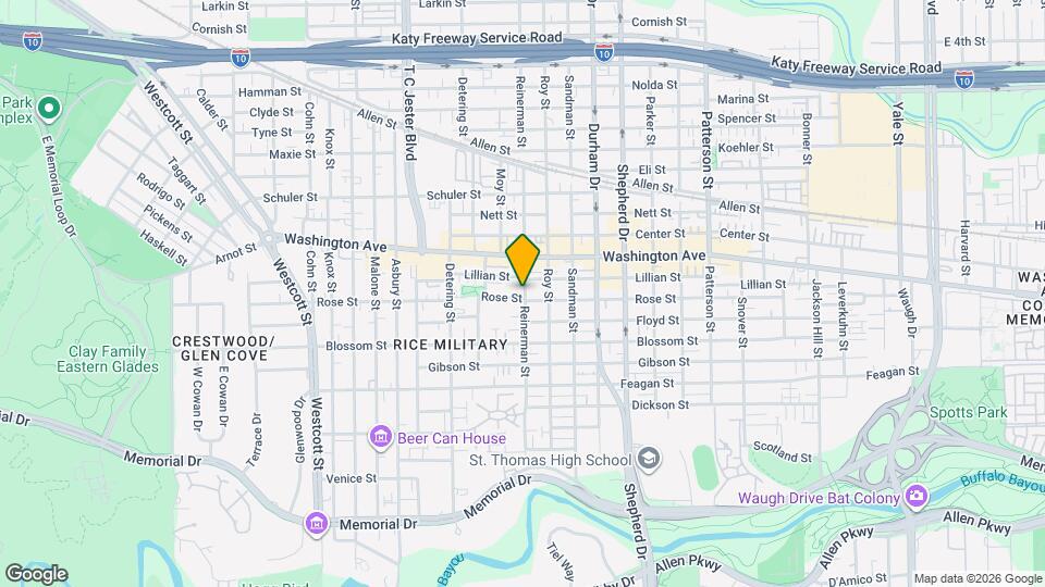 5202b Rose St Map and Location Details