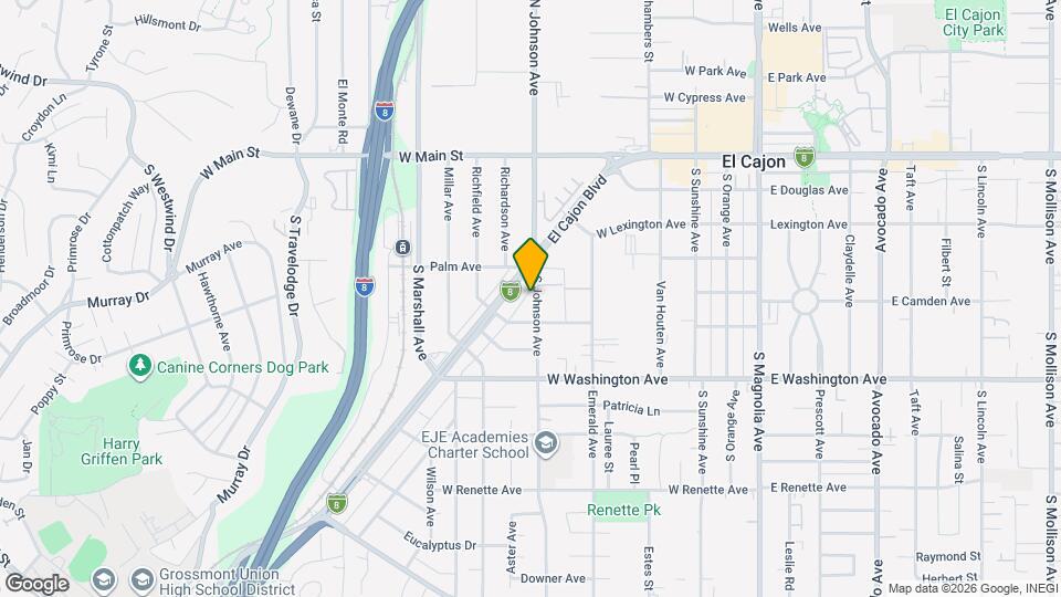 510 S Johnson Ave Map and Location Details