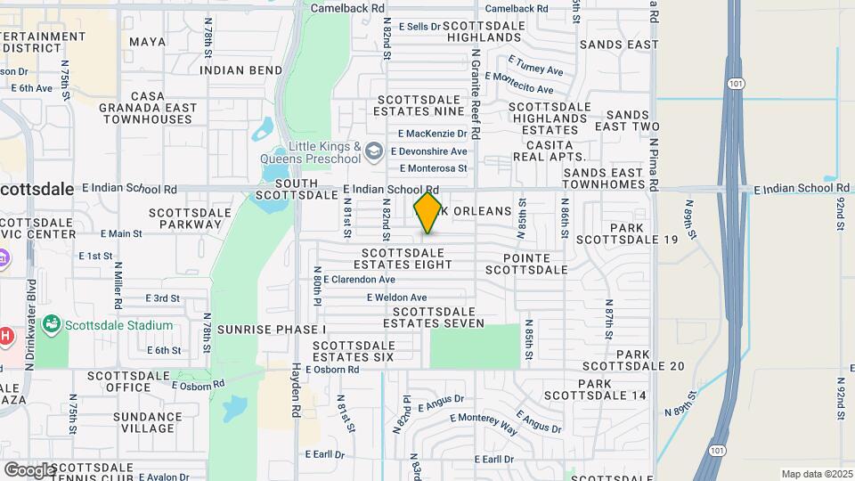 3901 N 83rd St Map and Location Details