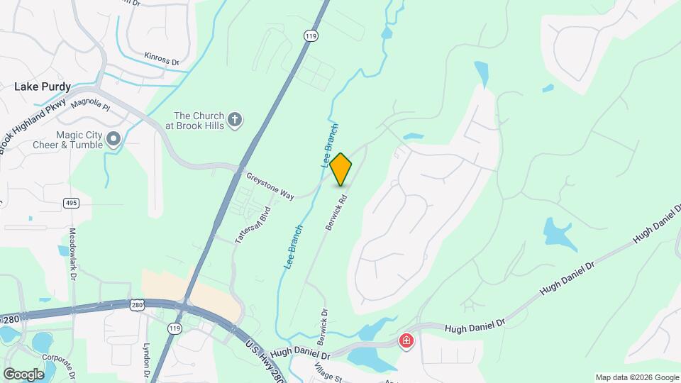 1135 Berwick Rd Map and Location Details