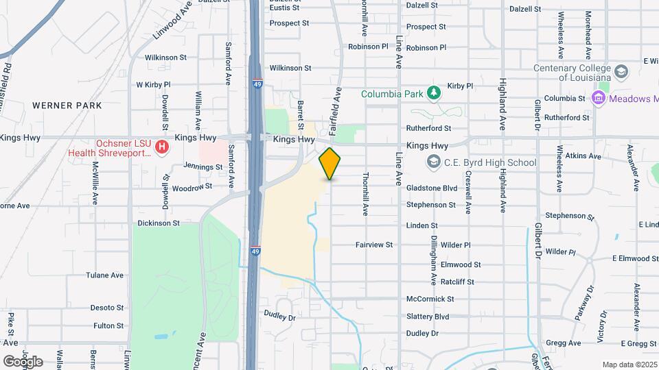 3242 Fairfield Ave Map and Location Details