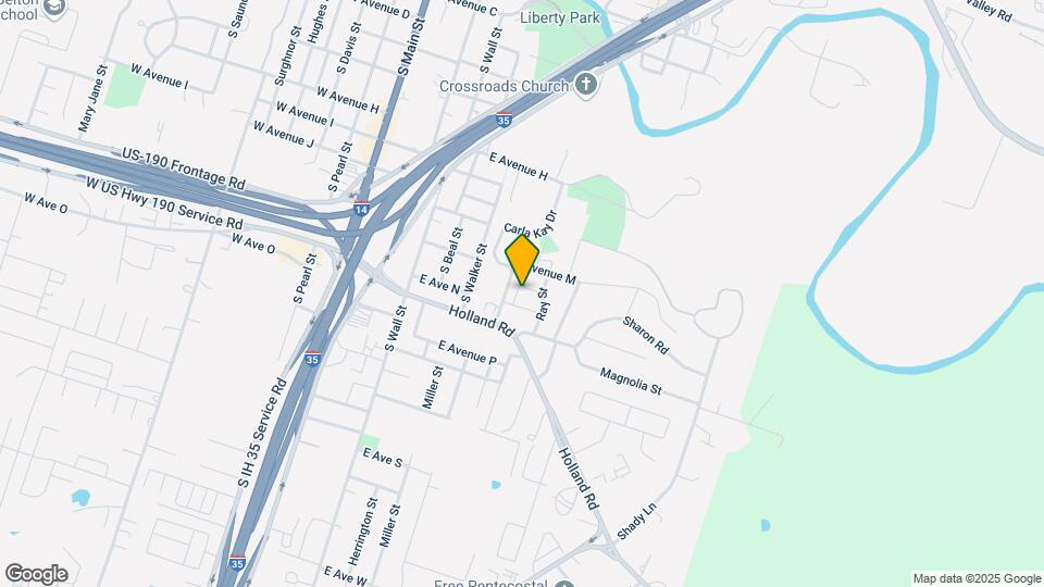 724 E Ave N Mapa y Detalles de la Ubicación