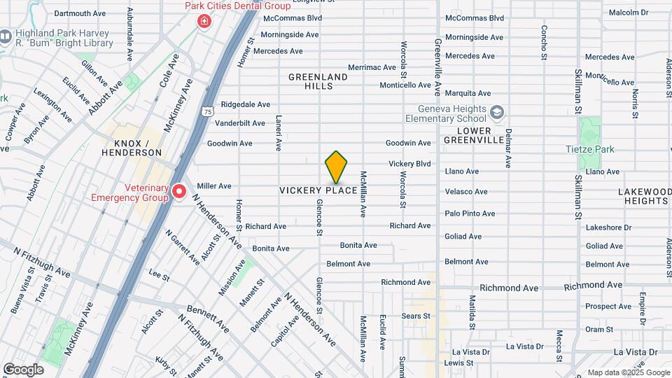 5422 Miller Ave Map and Location Details