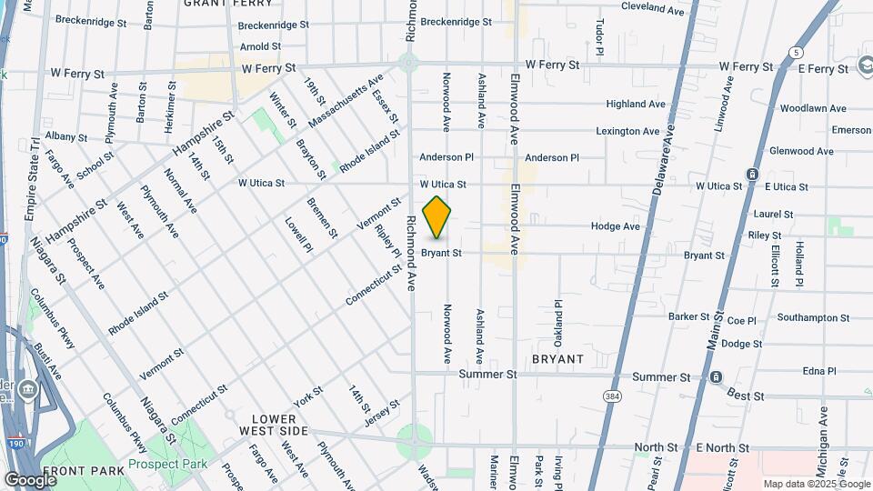 373 Bryant St, Unit 1 Mapa y Detalles de la Ubicación