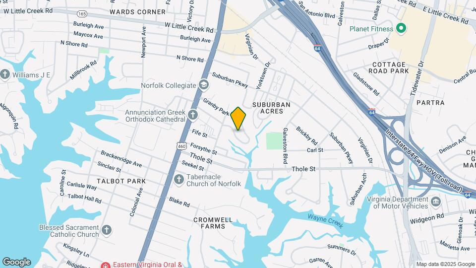 216 Glen Echo Dr Map and Location Details