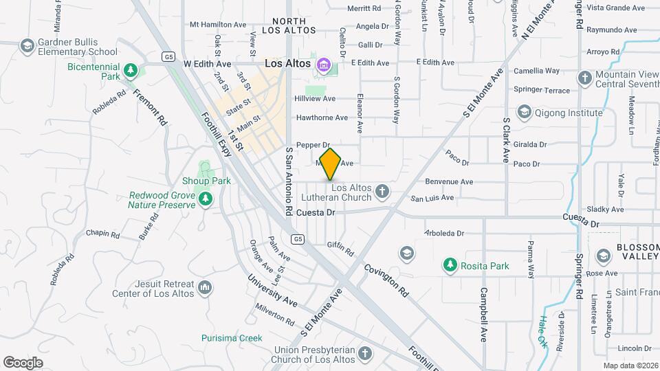 104 Lyell St Map and Location Details