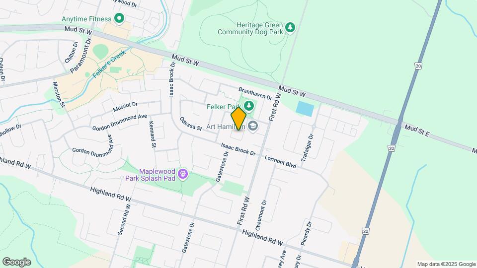 14 Yorkdale Crescent Map and Location Details