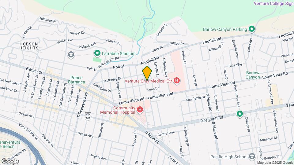 286 Homer Ave Map and Location Details