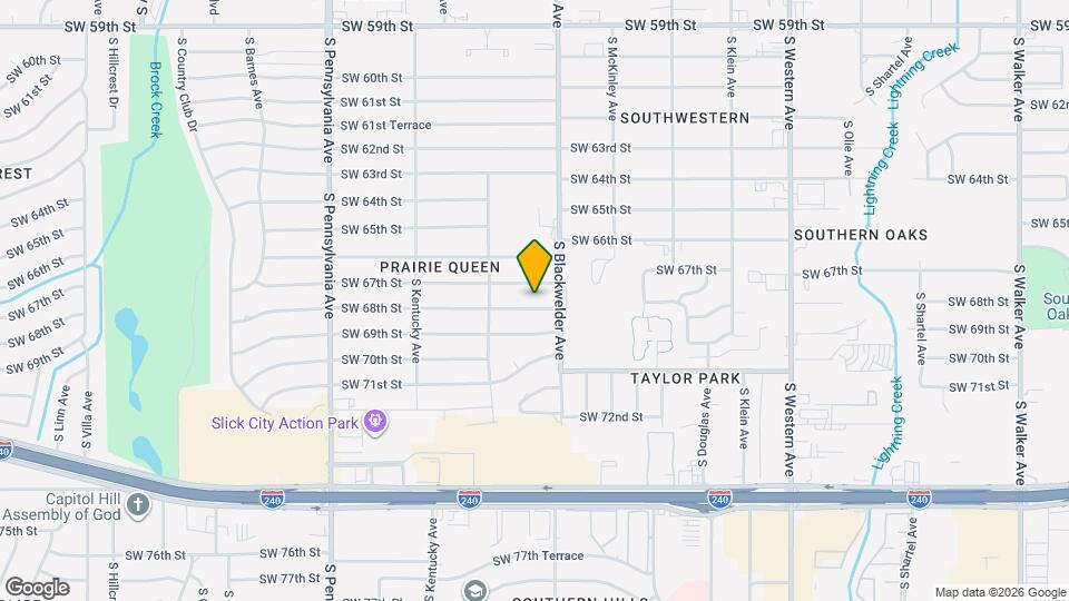 1317 SW 68th St Map and Location Details