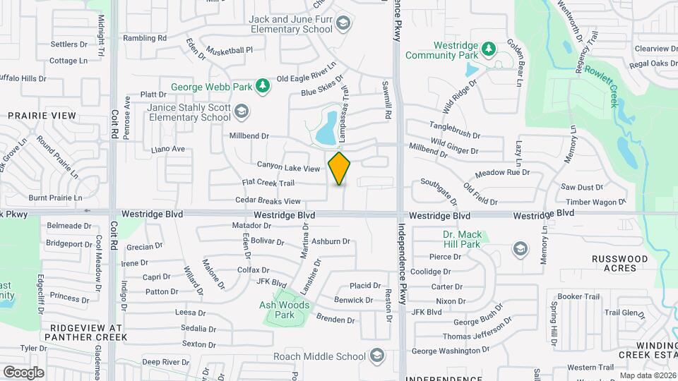 1428 Lauren Creek Ln Map and Location Details