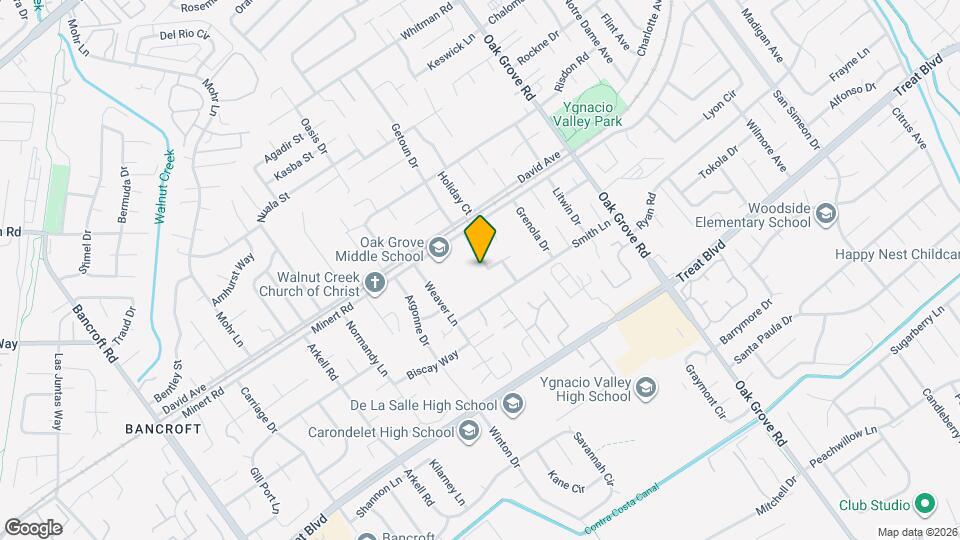 875 Brittany Ln Mapa y Detalles de la Ubicación