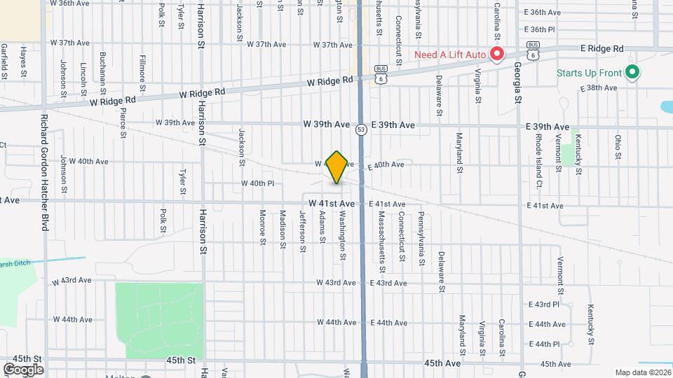 4064 Washington St Mapa y Detalles de la Ubicación