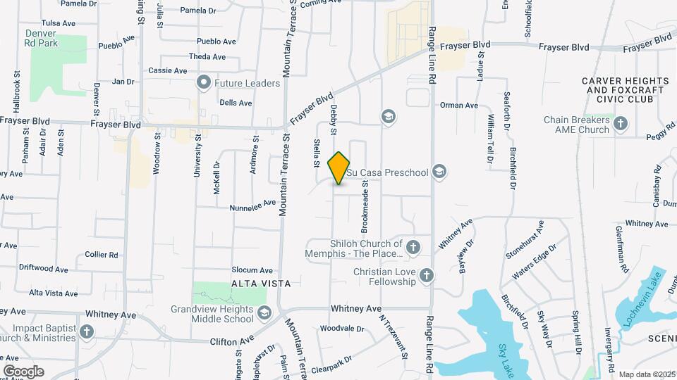 3240 Debby St Mapa y Detalles de la Ubicación