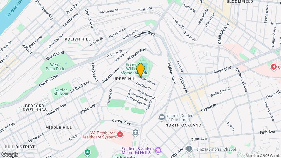 816 Adelaide St, Unit 1st floor Map and Location Details