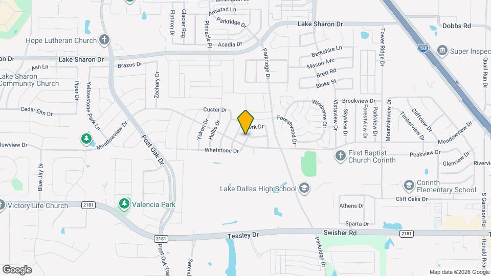 2805 Whetstone Dr Map and Location Details