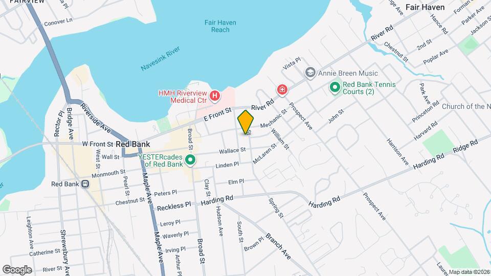 58 Spring St, Unit Apt. A Map and Location Details