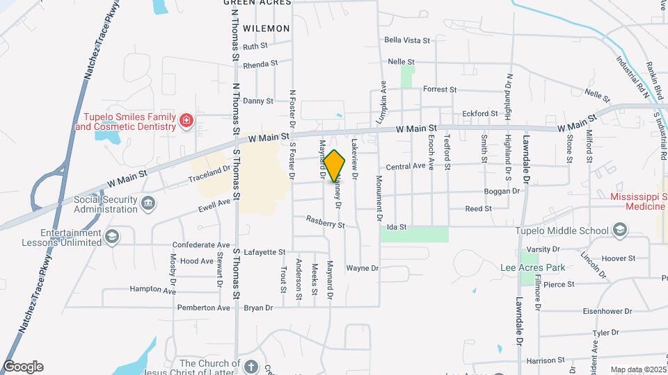 303 Nanney Dr Map and Location Details