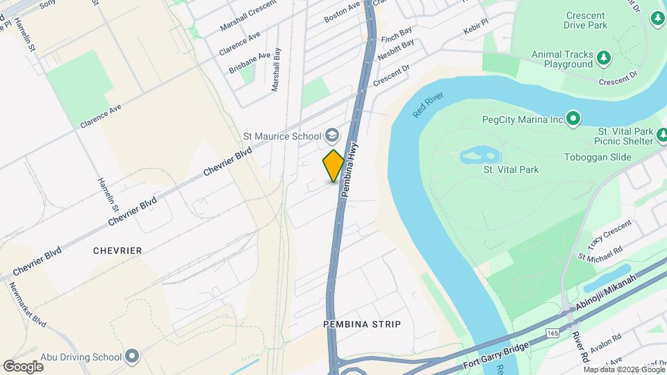 Georgetown Park Apartments Map and Location Details