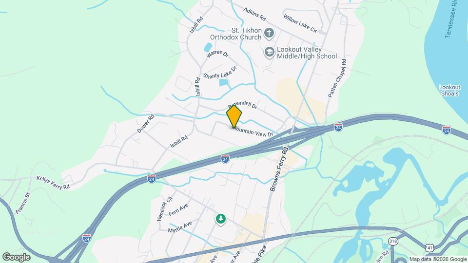 3316 Mountain View Dr Mapa y Detalles de la Ubicación