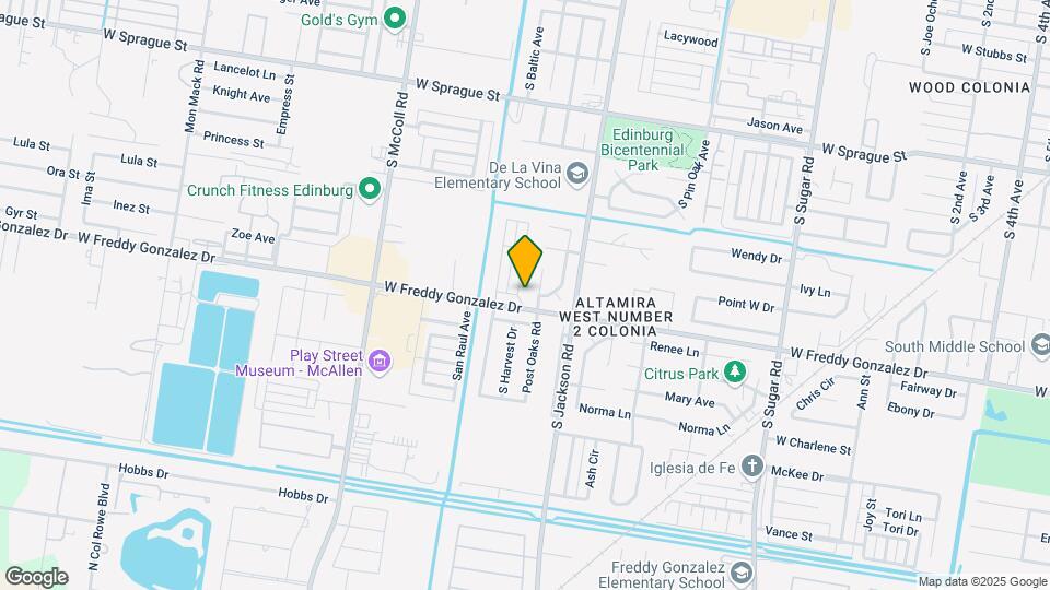2614 Easy St Map and Location Details