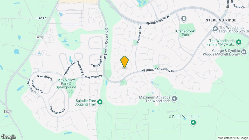 15 E Scribewood Cir Map and Location Details