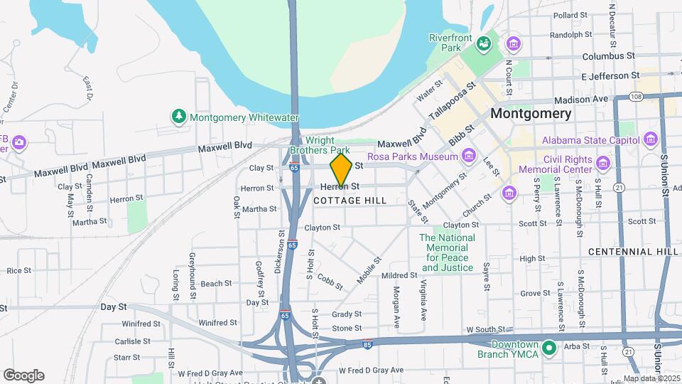 121 Hanrick St Map and Location Details