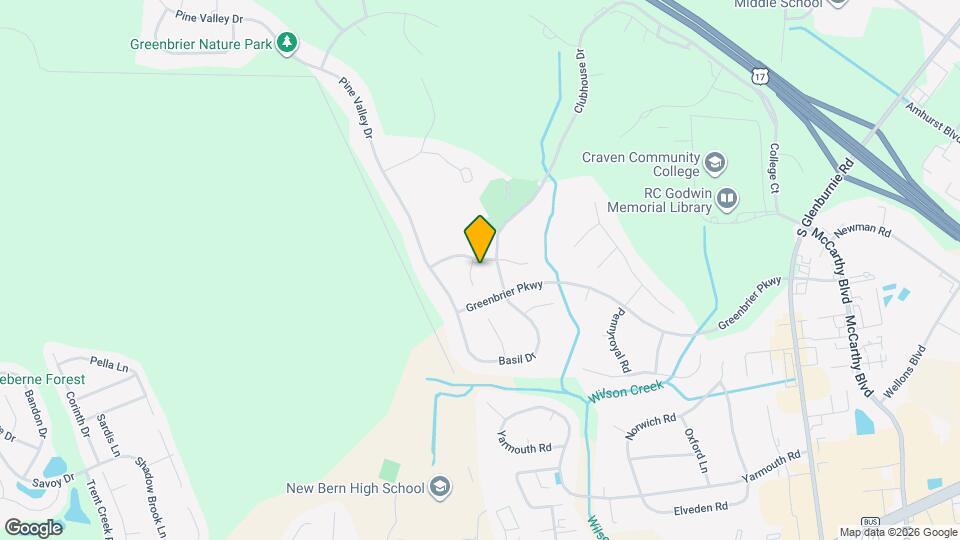 601 Winged Foot Ct Map and Location Details