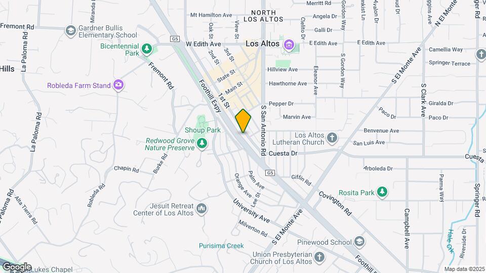 396 1st St Map and Location Details