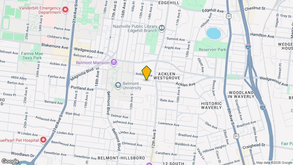 1308 Caldwell Ave Map and Location Details